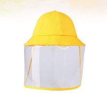 TOYANDONA Bambini Visiera Cappello Trasparente Visiera Copricapo Protezione per Il Viso Protezione per Il Viso Anti Sputo Anti Nebbia Visiera Cappello per Bambino Cucina Forniture Esterne (Stile 1)