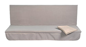Stiliac Fodera Cuscini per Dondolo 4 Posti, Grigio, 174x75x1 cm