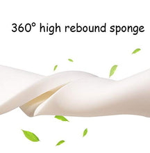 Xufei Letto cuscino soft pack tessuto indietro grande letto cappuccio Letto cuscino dello schienale rimovibile ad alta densità di installazione spugna semplici rimovibili 3 colori facoltativi