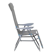 greemotion Lido Sedia Pieghevole Giardino, Grigio