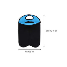 TOPBATHY Portabottiglie Isolante in Neoprene per Birra Acqua Lattina Custodia per Tote Custodia per 2Bottles Borsa Termica per Neonati per Picnic di Viaggio (750 Ml Azzurro)