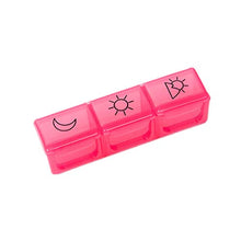 Pillola settimanale organizzatore del Viaggio Portable 7 Giorni Pill Box Caso Separato scompartimenti Pillola Supplemento Container