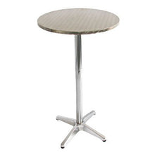 Mendler Tavolo Bistro Bar Giardino M28 Alluminio 60x60x70/110cm Piede Pesante