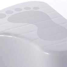 JSJE Sgabello da Toilette per Viaggi, Sgabello Portatile a Pedale Addensato Donne Incinte Toilette Foot Step, Creativo Antiscivolo WC Sedile Poggiapiedi, Adatto per Tutti