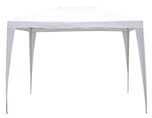 VERDELOOK Gazebo con Struttura in Ferro e Copertura in polietilene, 3x4 m, Bianco