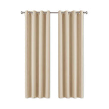 DLMSDG Tende per Esterni, Tenda Oscurante Termica Isolante con Occhielli, Antivento Opaca Parasole, per Veranda, Terrazza, Balcone(beige132x213cm/52x84in)