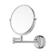 KANJJ-YU Specchio cosmetico da trucco specchio da bagno pieghevole 20,8 cm doppio metallo circolare creativo specchio 10 volte ingrandimento LED Vanity Specchio luci specchio specchio