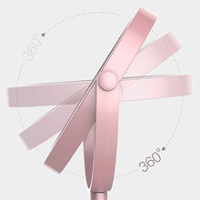 Specchio cosmetico, specchio per il trucco bifacciale da tavolo, specchio cosmetico girevole a 360 °, specchio cosmetico con ingrandimento normale e 5x 2-in-1 adatto per specchio da barba in camera d