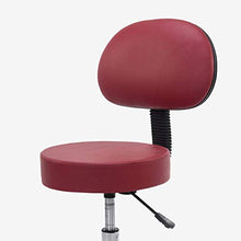 SXRDZ Sgabello Antiscivolo per Sgabello per Fisioterapia Poltrona per Massaggio Fisioterapista Sgabello per Reception Sgabello da Ufficio ZHAOFENGE (Colore : A-Red)