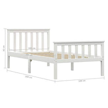 SKM Giroletto Bianco in Legno Massello di Pino 100x200 cm (18.05kg) Bianco-3215