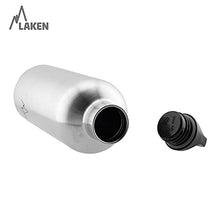 Laken Futura Thermo Borraccia, Bottiglia d'Acqua Isolamento Sottovuoto Acciaio Inossidabile, Bocca Stretta, Giallo, 750 ml
