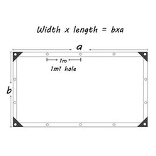 SHIJINHAO Telo Impermeabile Esterno Tarpaulin Trasparente Tessuto Tarpaulin Cover Con Occhielli Impermeabile Impermeabile Antifreaze Antifreaze Antifreaze Antifreeze Addennale PVC Pellicola Soft Ripst