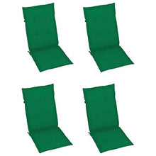 vidaXL Sedie da Giardino Pieghevoli 3 pz con Cuscini Acacia Massello