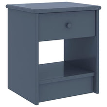 vidaXL Comodini 2 pz Grigio Chiaro 35x30x40 cm in Pino Massello
