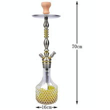 GSYH Lega di Alluminio Narghilè 70cm Arabo Shisha Fumo Tubo di Acqua per Il Partito Family Dining