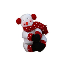 Amosfun Copri Bottiglia di Vino di Natale Hugger Cartoon Pupazzo di Neve Protezione Bottiglia di Champagne Toppers Bottiglia di Vino per Decorazioni Natalizie