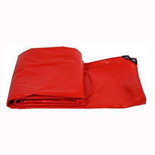 NYKK Teloni PVC Impermeabile incatramata, Parasole Antipioggia Protezione Solare Tela incatramata, Rosso Copertura in Telo (Size : 4 * 4M)