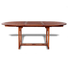 OUSEE Tavolo da Giardino 200x100x74 cm in Legno Massello di Acacia