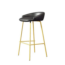 WGZ- Bar Stool Bar Stool Moda Creativa Bar Chair Casa Schienale Alto Seggiovia Bar Stool Rotante ad Alta Sgabello Sgabello Colazione Ristorante Ascensore Sgabello Moda (Color : Black)