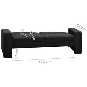 Tidyard Divano Letto 3 Posti Reclinabile Moderno in Tessuto,Divano Reclinabile 3 Posti in Tessuto Moderno,Divano Moderno per Soggiorno in Tessuto con 3 Posti,Divano 3 Posti Moderno 176x83x81 cm - Arredi Casa