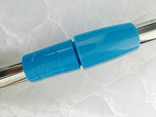 SSAYY Mop Mop A 360 Giri con Secchio E Doppie Testine Blu per Una Pulizia Rapida E Facile del Pavimento
