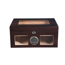 SHYPT Grande capacità Humidor con igrometro e umidificatore Cigar Cabinet Doppi Strati Cigarette Box di stoccaggio Accessori for sigari