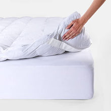 Pikolin Home - Topper in fibra Comfort Plus anti-allergico da 8 cm con protezione contro acari, batteri e muffe