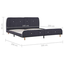 SKM Giroletto Grigio Scuro in Tessuto 160x200 cm (29.25kg)