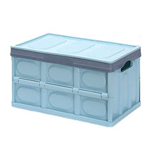 AIOEJP Scatola Box Contenitore Armadietto da Balcone con Coperchi Casse Pieghevoli Contenitori Pieghevoli in Plastica per Vestiti