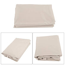 DERCLIVE - Coprisedile per dondolo da giardino a 3 posti, impermeabile, 150 x 110 x 10 cm