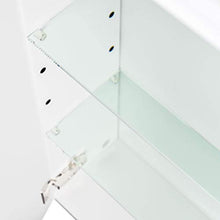 Set di mobili da bagno Firenze 60 2 parti grigio cemento e armadio specchio