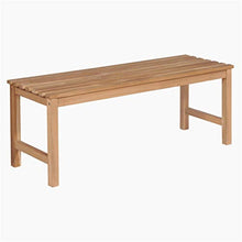 BIGTO - Panca da Giardino in Legno massello di Teak