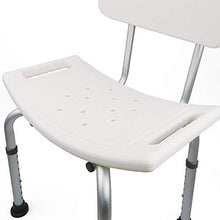 PrimeMatik - Sedia da doccia regolabile in altezza per bagno