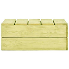 Tidyard Tavolo da Giardino Basso Quadrato in Legno di Pino Impregnato,Tavolo da Esterno Basso Quadrato in Legno,Tavolo in Legno,Tavolo Basso,Tavolo da Balcone 75x75x31 cm