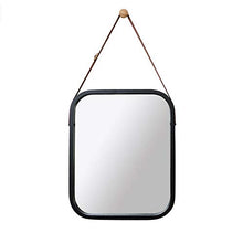 IG Nordico Specchio Rotondo Parete Appeso Zeno Bagno Specchio a Muro a Muro Specchio Specchio Bagno Bagno Appeso Specchio,Nero