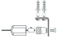 Windhager Elemento di bloccaggio per Il Fissaggio del Cavo in Acciaio Inox, zincato, 1,5 x 5 x 1,5 cm, 10899, Argento