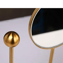 OMLTER semplicità Moda Single Lato Vanity Mirror, Casa Desktop Decorazione Specchio Trucco, Specchio Bellezza per Cosmetico O Rasatura O con Lenti Contatto