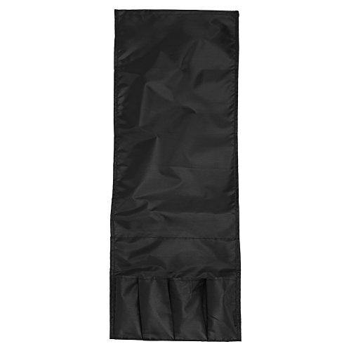 Sacchetto D'Attaccatura 4 Tasche Dell'Organizzatore di Immagazzinaggio, Poltrone Sacco/Pocket Piegata, per Divano Poltrona Porta (Multi Colori) (Colore : Nero) - Arredi Casa