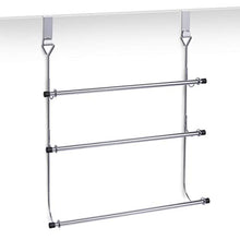 Zeller 18400 Portasciugamani da porta, cromato, 47,5x56 cm