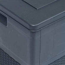 Baule da Giardino, 85 Gallon Plastic Deck Box-Box-Organizzazione e Giardino Stoccaggio per mobili da patio Cuscini da esterno, cuscini da tiro, utensili da giardino e giocattoli da piscina ,Multibox