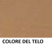 Megashopitalia Top Telo Ricambio Ombrellone Decentrato Alluminio Tondo Ø300 con Airvent Marroncino 235gr/mq Rinforzato