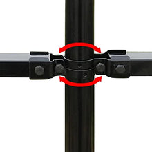 HUANGDANSP Palizzata di Sicurezza Arcuata in Acciaio 600x200 cm Nera Articoli di ferramenta Barriere e recinzioni Pannelli per recinzioni