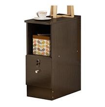 Comodino 20-25-30-35 cm scaffale espositore libreria camera da letto armadietto angolare (colore: B, dimensioni: W20 cm)