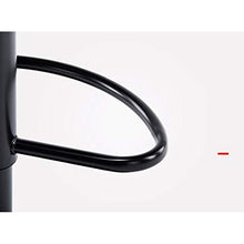 WGEMXC Sedia, Sedia da Ufficio a Casa, Sgabello Sgabello da Bar Sedia Elevabile Sedia da Pranzo Girevole con Schienale Sedia con Seduta Casual,Nero,35-50 cm