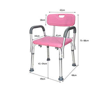 HYYDP Bagno Sgabello Sgabelli da casa Sgabelli da bagno Be applicable compatible for anziani Sedie da bagno Be applicable compatible for disabili Sgabelli da bagno antiscivolo Sgabelli in plastica Pan