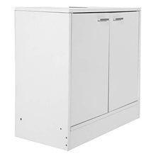 Alinory Armadio da Cucina di Grande capacità, armadietto da Bagno, Armadio sottolavello per Ingresso corridoio Bagno Doccia