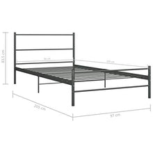 SKM Giroletto Grigio in Metallo 90x200 cm (13.7kg) Grigio-6493