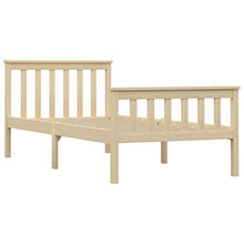 Lasamot Struttura Letto in Legno massello di Pino per Adulti, Bambini, Struttura Letto con 2 cassetti, Dimensioni Materasso Adatte 100x200 cm (Senza Materasso), Legna Leggera