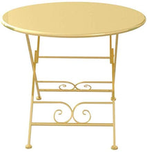 TONG HXF- tavolino tavolino Pieghevole d'oro Tavolino Rotondo Semplice Spazio di archiviazione di Risparmio Durevole (Size : 50 * 75cm)
