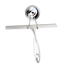 ShinyAmber Glass Wiper Detergente per vetri per vetri in Acciaio Inossidabile Maniglia per Raschietto Pulizia tergicristallo Lavavetri Doccia Specchio per Bagno (Silver, 25 * 17 * 4cm)